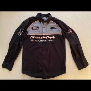 Harley-Davidson performance parts mechanic’s shirt